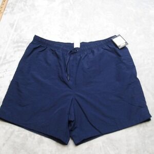 DSG‎ Rec Shorts Mens Large Blue Mesh Lined Pockets Quick Dry Swim 6" Inseam NEW